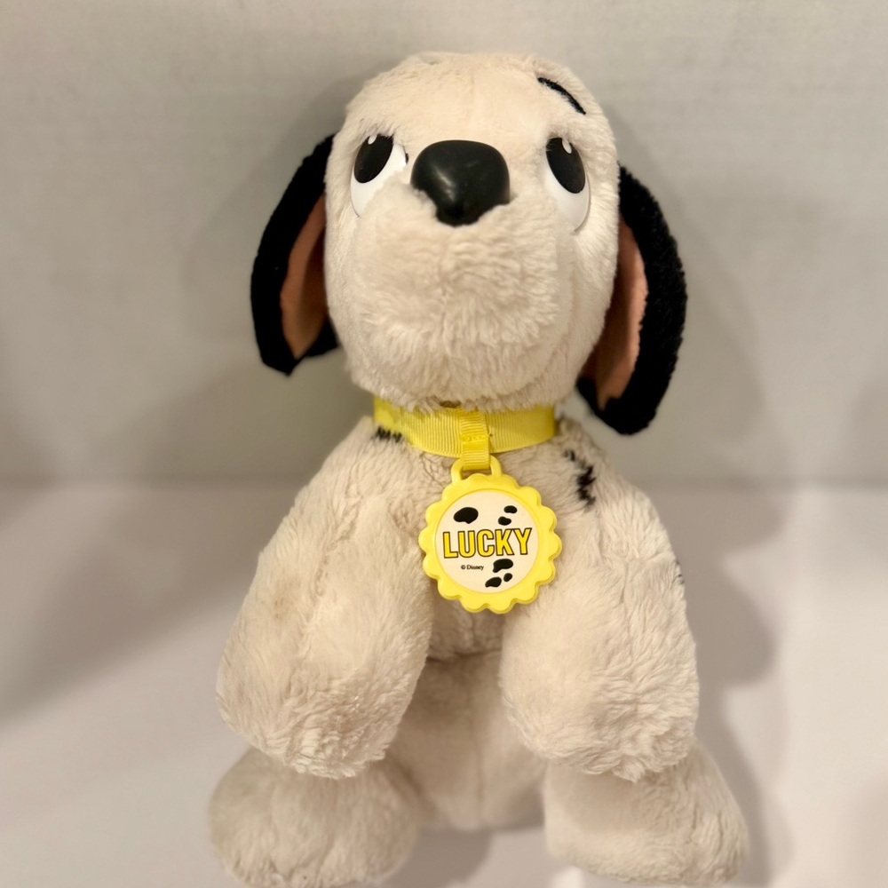 Disney 101 dalmatian lucky 1991 plush vintage